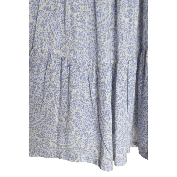 Women's - Patrons of Peace Blue Paisley Swing Dress, Size Small - Picture 8 of 8